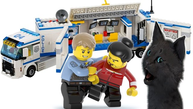 СУПЕР КОТ В ГТА ДЛЯ ДЕТЕЙ ЛЕГО СИТИ ? Lego City Undercover ? ЧЕЙЗ СПАС ПОЛИЦЕЙСКИЙ ГРУЗОВИК