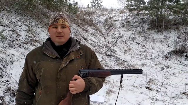 МР-27ЕМ отстрел пули ПОЛЕВА с чока и получека на 50м