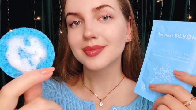 АСМР Ухаживаю за Кожей Твоего Лица. Массаж Лица с Маслом