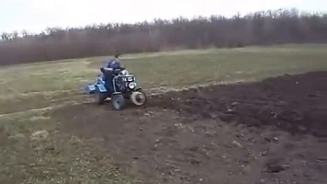 Мотоблок с адаптером-фреза.!!!
