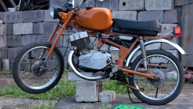 МОПЕД КАРПАТЫ с МОТОРОМ от JAWA 350 своими руками!!!
