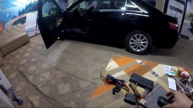 Не работает автозапуск Starline на Tayota camry40. Устранил.