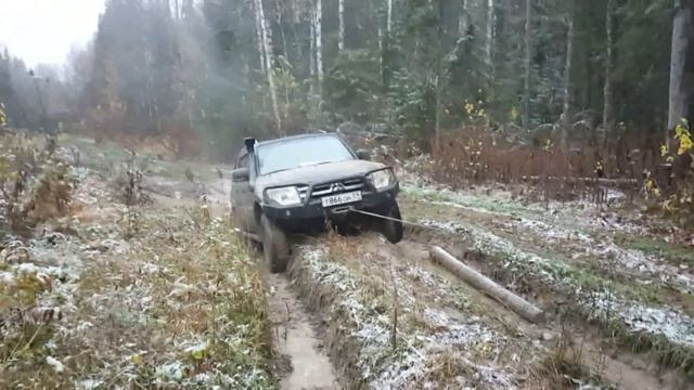 Тест лебёдки Electric Winch 12v 12000LBS