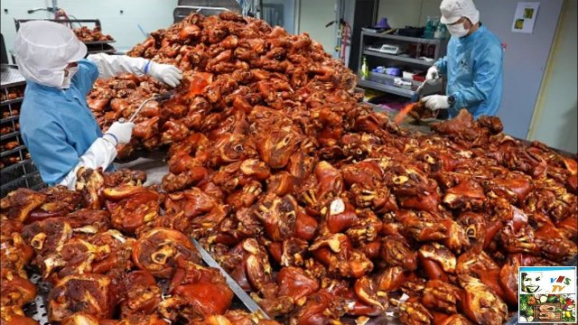 Барбекю ПО-АМЕРИКАНСКИ, Тушеные СВИНЫЕ Ножки, Популярные Блюда из КУРИЦЫ. Корейская УЛИЧНАЯ Еда.