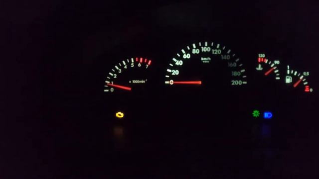 Признаки неисправности ДМРВ, Калина, 99