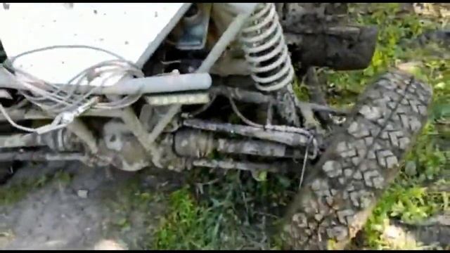 Самодельная багги 4х4 катаемся в лесу