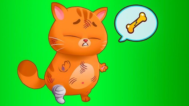 Суровый КОТИК БУБУ 2 #7. У Бубу перелом кости. Мультик ИГРА про котят на Игрули TV