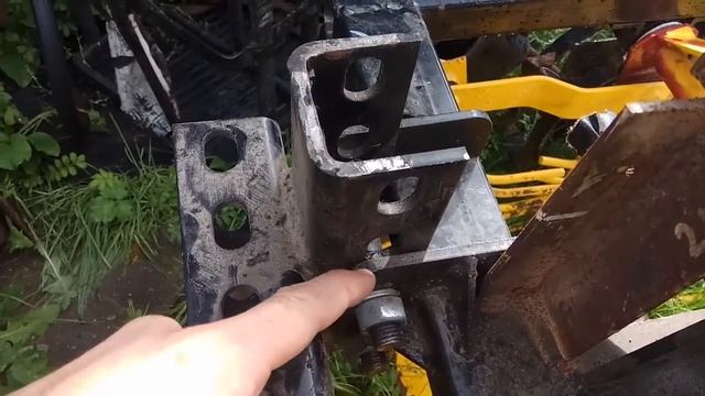 Мои переделки  картофелекопалки КВМ-01 Целина
