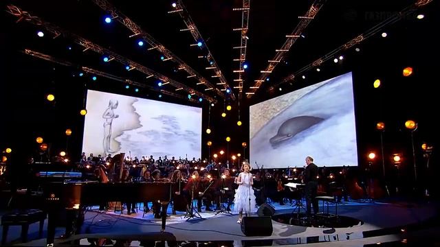 Эдуард Артемьев. «ГОВОРЯТ, ДЕЛЬФИНЫ ГОВОРЯТ» .Полина Стембольская и ОРКЕСТР КИНЕМАТОГРАФИИ.