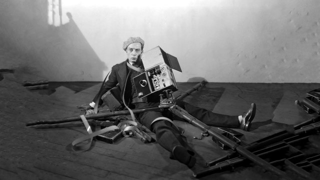 Бастер Китон - Его лучшие трюки (Buster Keaton  best tricks)