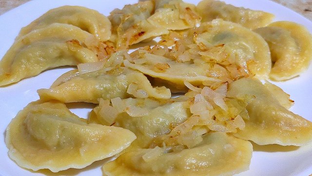 ВАРЕНИКИ С КАРТОШКОЙ И ГРИБАМИ🌟Ольгины Рецепты.