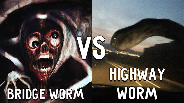 ДОРОЖНЫЙ ЧЕРВЬ против МОСТОВОЙ ЧЕРВЬ в майнкрафт ! Битва HIGHWAY WORM VS BRIDGE WORM SCP MINECRAFT