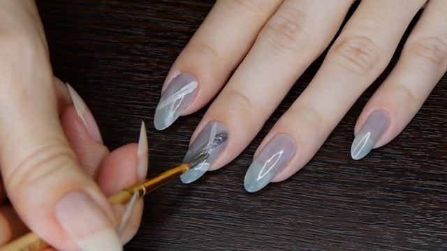 Натуральные текстуры на ногтях//Лак желе (обычный лак)