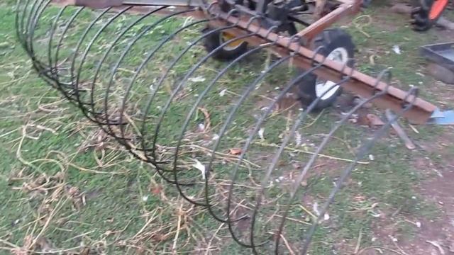 грабли для сена на мотоблок