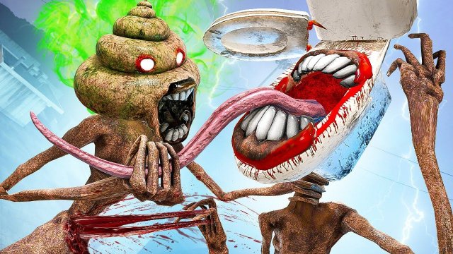КАКАШКОГОЛОВЫЙ ПРОТИВ УНИТАЗОГОЛОВОГО! КТО САМЫЙ СИЛЬНЫЙ? БЕЗУМНАЯ БИТВА SCP В Garry`s Mod