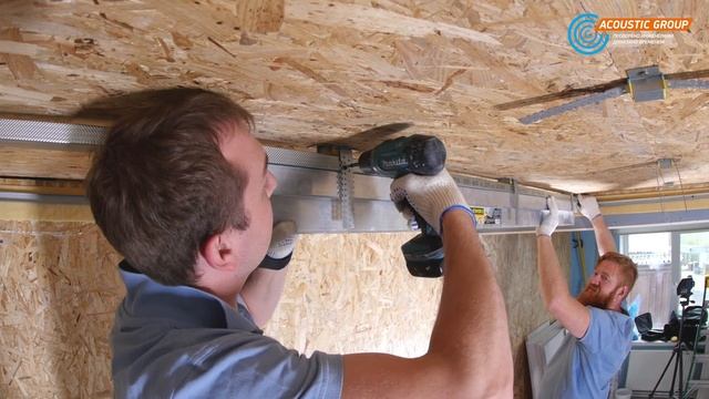 Шумоизоляция (звукоизоляция) потолка в квартире. Самая тонкая конструкция!