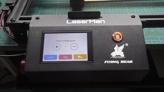Flying Bear LaserMAN Лазерный гравер. GCODE для лазерной гравировки и резки