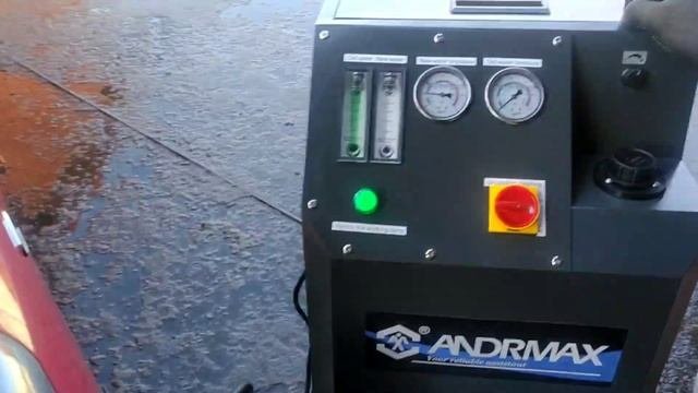 Антифриз, аппаратная замена с промывкой.