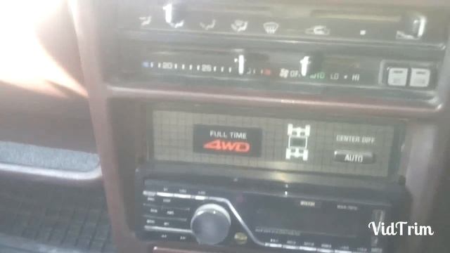 Работа полного привода(full time) на тойота спринтер кариб ае95