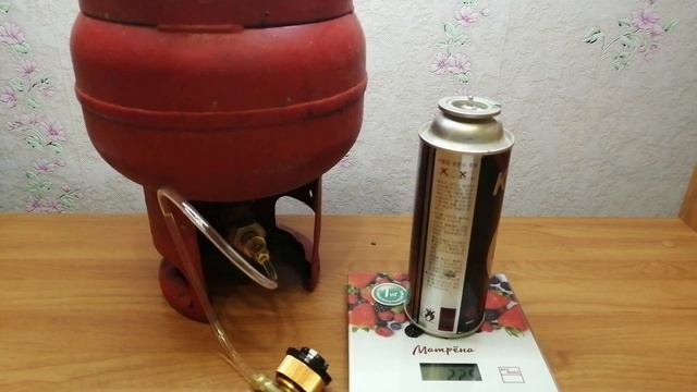 Как заправить газовый баллончик. How to fill gas bottle.