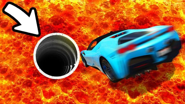 99.9% САМЫЙ СЛОЖНЫЙ ПРЫЖОК В ДЫРУ ГТА 5 МОДЫ! ОБЗОР МОДА В GTA 5! ИГРЫ ВИДЕО MODS