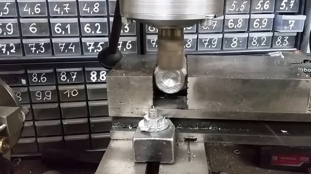 Фрезерный по металлу из сверлильного НС12