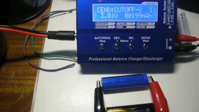 iMax B6 Mini- Грубые неточности в определении ёмкости аккумулятора в режиме разряд!!!