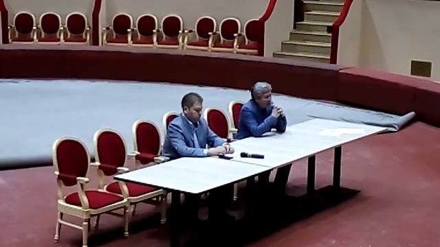 Собрание коллектива цирка на Фонтанке. Часть 1 (2016)