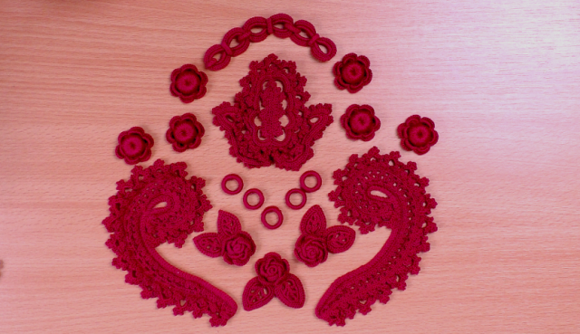 МОИ НОВЫЕ АВТОРСКИЕ ЭЛЕМЕНТЫ ВЯЗАНИЕ КРЮЧКОМ ИРЛАНДСКОЕ КРУЖЕВО