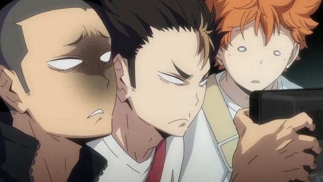 Смешные моменты в аниме Волейбол (часть 3)