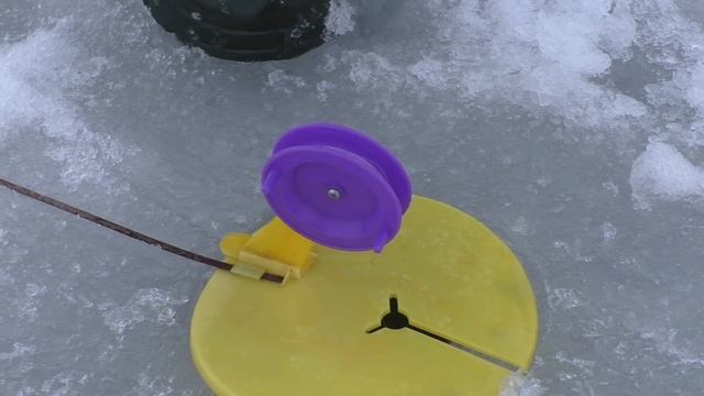 Зимняя рыбалка на щуку   Ловля на жерлицы . My fishing