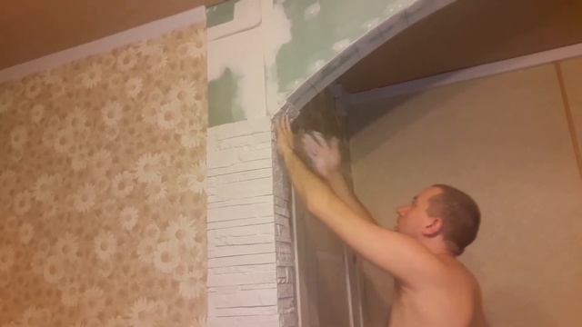 Отделка АРКИ декоративным камнем