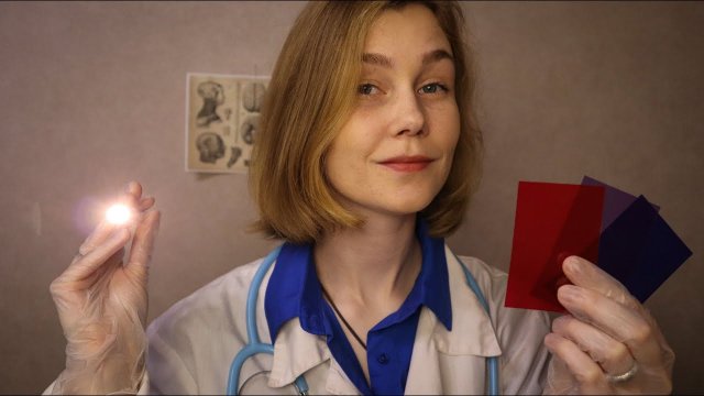 ?АСМР полный неврологический осмотр┃доктор невролог┃ASMR cranial nerve exam