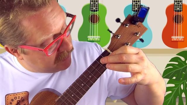 Песенка про укулеле | Урок игры на укулеле для детей | Детские песни на укулеле | Учимся играть