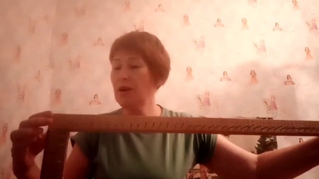 Как сделать рамку на гвоздях для вязания коврика