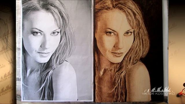 Пирография (выжигание по дереву). Как я это делаю.