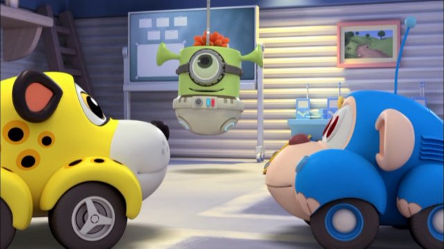 Врумиз, 2 сезон, 19 серия. Пришельцы в городе