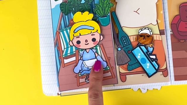 СТАЛА ГОРНИЧНОЙ / 24 ЧАСА В ОТЕЛЕ ЧЕЛЛЕНДЖ / БУМАЖНАЯ ТОКА БОКА / TOCA BOCA QUIET BOOK