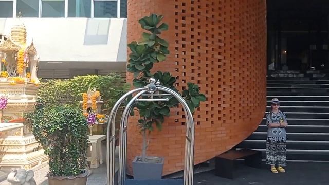 Prima Wongamat hotel. Паттайя. Дорога до моря. Вид с балкона номера на шестом этаже.