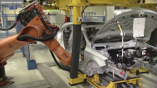 Автомобиль Мерседес, как же его производят?
