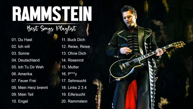 R A M M S T E I N Greatest Hits Full Album -  Best Songs Of R A M M S T E I N Playlist 2022