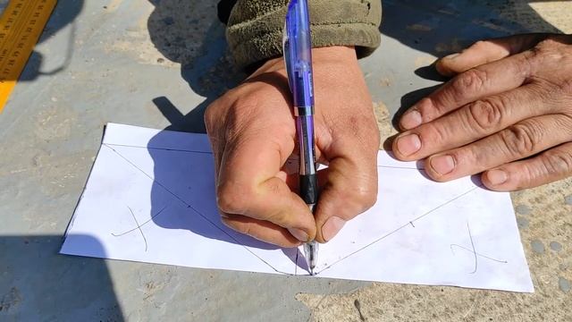 Как разрезать трубу под 45 градусов