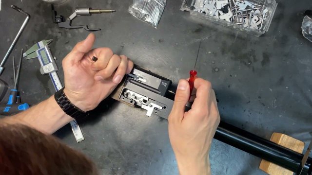 Как отрегулировать спуск на спортивной винтовке ATAMAN