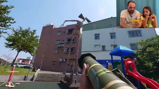 ГОДЗИЛЛА ПРОТИВ СИРЕНОГОЛОВОГО В РЕАЛЬНОЙ ЖИЗНИ!