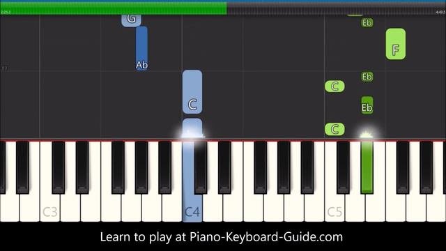 Sweet Dreams (Are Made Of This) by Eurythmics Easy Piano Tutorial