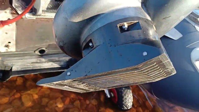Новый интейк для подвесного водомёта