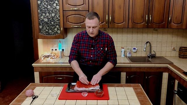 Карбонат в духовке.