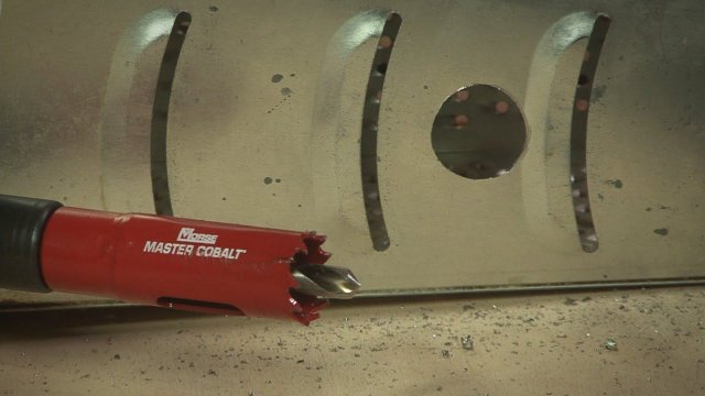 Сверлим нержавейку биметаллическим сверлом-коронкой MORSE