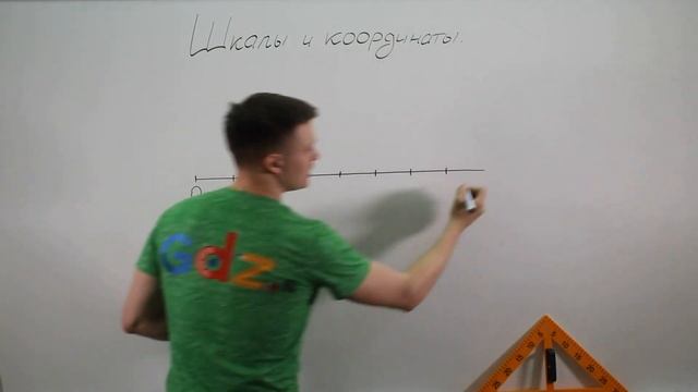 Шкалы и координаты. Видеоурок по математике за 5 класс