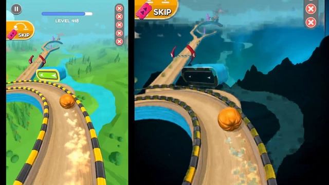 Going Balls Game - Max Level Gameplay || Pumpkin Ball || Super SpeedRun